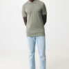 Iqoniq Yosemite recycled cotton pique polo - Heather Green