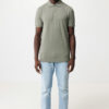 Iqoniq Yosemite recycled cotton pique polo - Heather Green