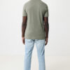 Iqoniq Yosemite recycled cotton pique polo - Heather Green