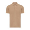 Iqoniq Yosemite recycled cotton pique polo - Heather Brown