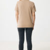 Iqoniq Yosemite recycled cotton pique polo - Heather Brown