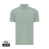 Iqoniq Yosemite recycled cotton pique polo - Iceberg Green