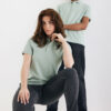 Iqoniq Yosemite recycled cotton pique polo - Iceberg Green