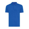 Iqoniq Yosemite recycled cotton pique polo - Royal Blue