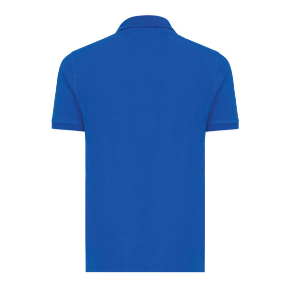 Iqoniq Yosemite recycled cotton pique polo - Royal Blue