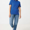 Iqoniq Yosemite recycled cotton pique polo - Royal Blue