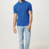 Iqoniq Yosemite recycled cotton pique polo - Royal Blue