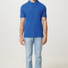 Iqoniq Yosemite recycled cotton pique polo - Royal Blue