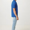 Iqoniq Yosemite recycled cotton pique polo - Royal Blue