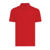 Iqoniq Yosemite recycled cotton pique polo - Red