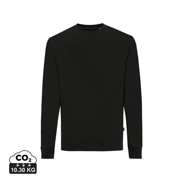 Iqoniq Zion recycled cotton crew neck - Black