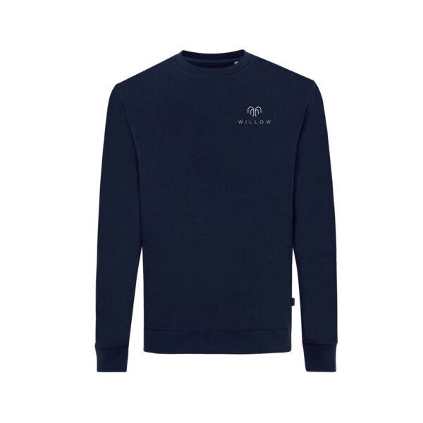 Iqoniq Zion recycled cotton crew neck - Navy