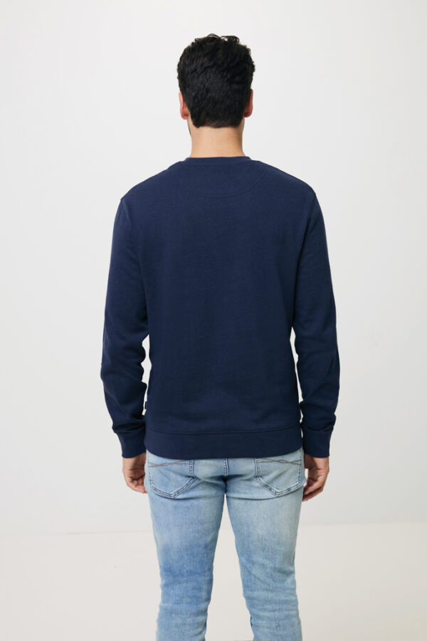 Iqoniq Zion recycled cotton crew neck - Navy