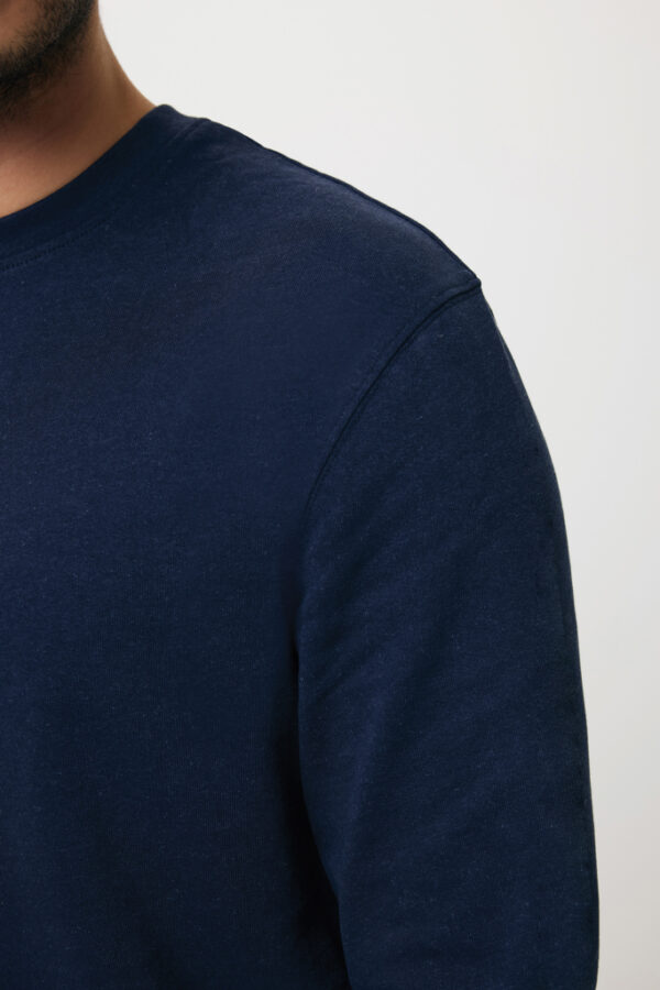 Iqoniq Zion recycled cotton crew neck - Navy