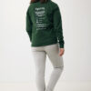 Iqoniq Zion recycled cotton crew neck - Forest Green