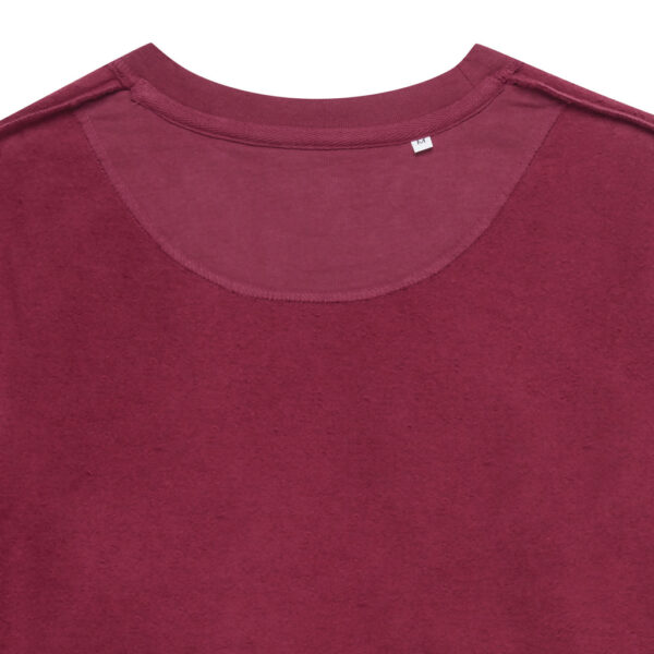 Iqoniq Zion recycled cotton crew neck - Burgundy