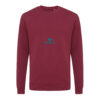 Iqoniq Zion recycled cotton crew neck - Burgundy