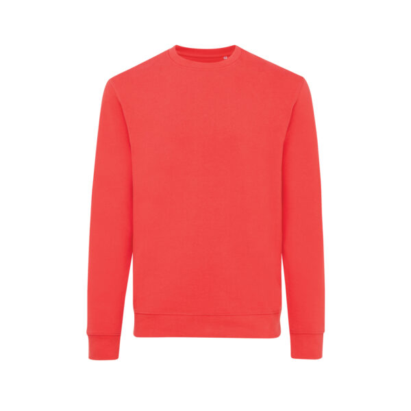 Iqoniq Zion recycled cotton crew neck - Luscious Red