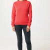 Iqoniq Zion recycled cotton crew neck - Luscious Red