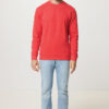 Iqoniq Zion recycled cotton crew neck - Luscious Red