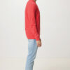 Iqoniq Zion recycled cotton crew neck - Luscious Red