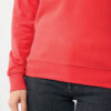 Iqoniq Zion recycled cotton crew neck - Luscious Red