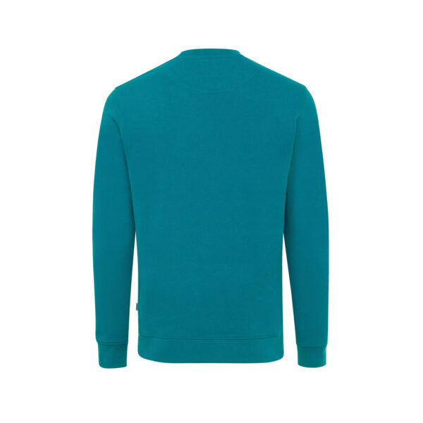 Iqoniq Zion recycled cotton crew neck - Verdigris