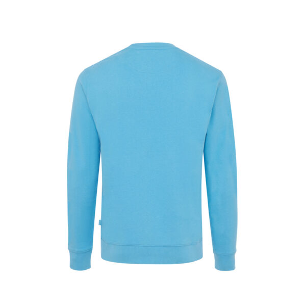 Iqoniq Zion recycled cotton crew neck - Tranquil Blue