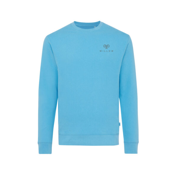 Iqoniq Zion recycled cotton crew neck - Tranquil Blue