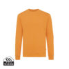 Iqoniq Zion recycled cotton crew neck - Sundial Orange