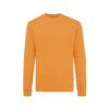 Iqoniq Zion recycled cotton crew neck - Sundial Orange