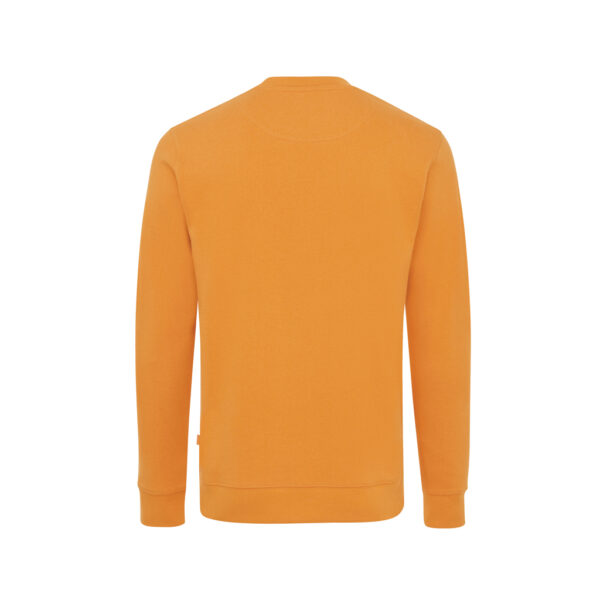 Iqoniq Zion recycled cotton crew neck - Sundial Orange