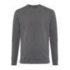 Iqoniq Zion recycled cotton crew neck - Anthracite