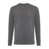 Iqoniq Zion recycled cotton crew neck - Anthracite