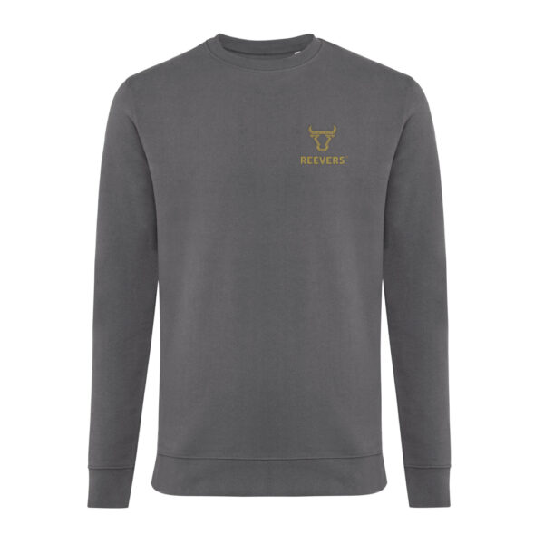 Iqoniq Zion recycled cotton crew neck - Anthracite