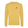 Iqoniq Zion recycled cotton crew neck - Ochre Yellow