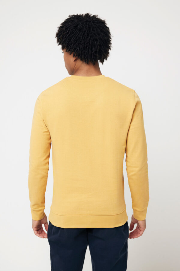 Iqoniq Zion recycled cotton crew neck - Ochre Yellow