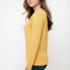 Iqoniq Zion recycled cotton crew neck - Ochre Yellow