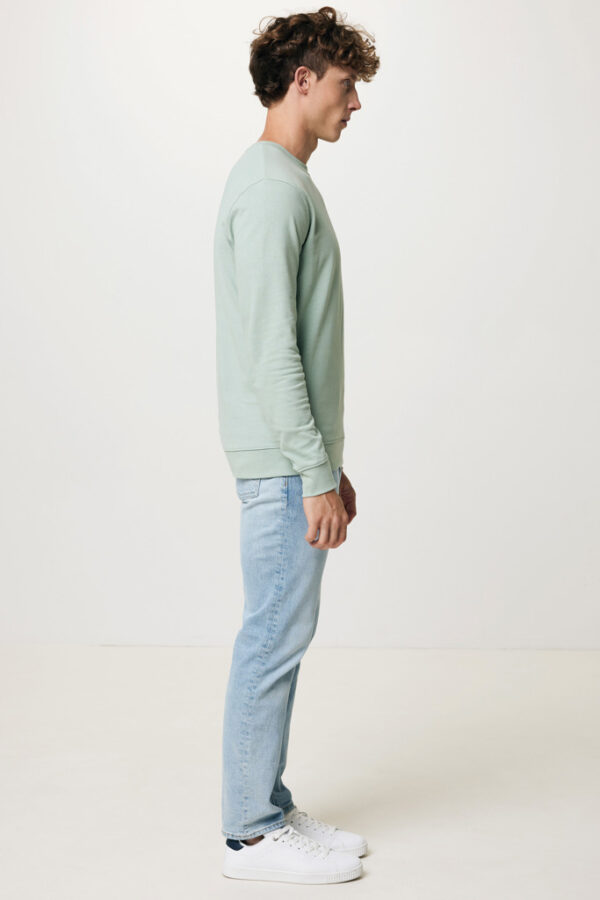 Iqoniq Zion recycled cotton crew neck - Iceberg Green