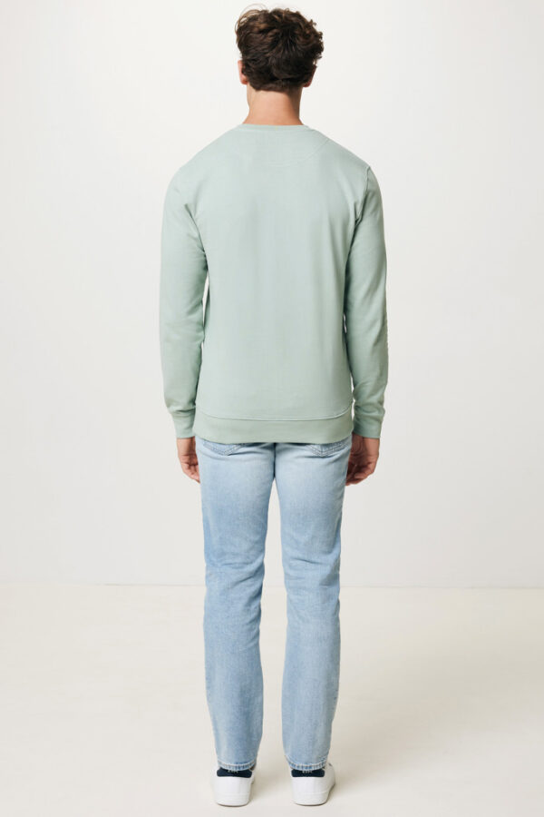 Iqoniq Zion recycled cotton crew neck - Iceberg Green