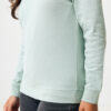 Iqoniq Zion recycled cotton crew neck - Iceberg Green