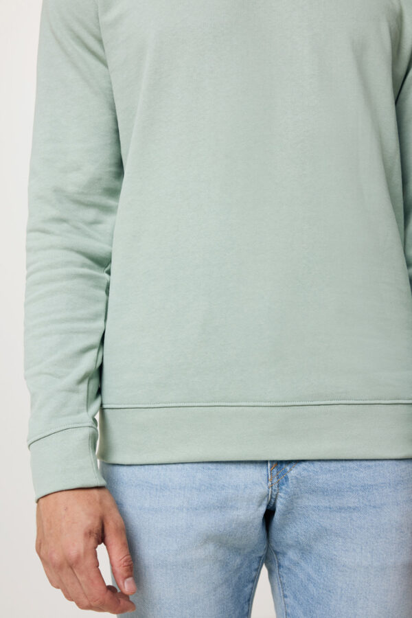 Iqoniq Zion recycled cotton crew neck - Iceberg Green