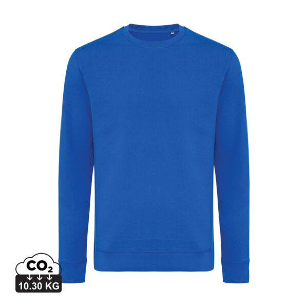 Iqoniq Zion recycled cotton crew neck - Royal Blue