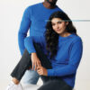 Iqoniq Zion recycled cotton crew neck - Royal Blue