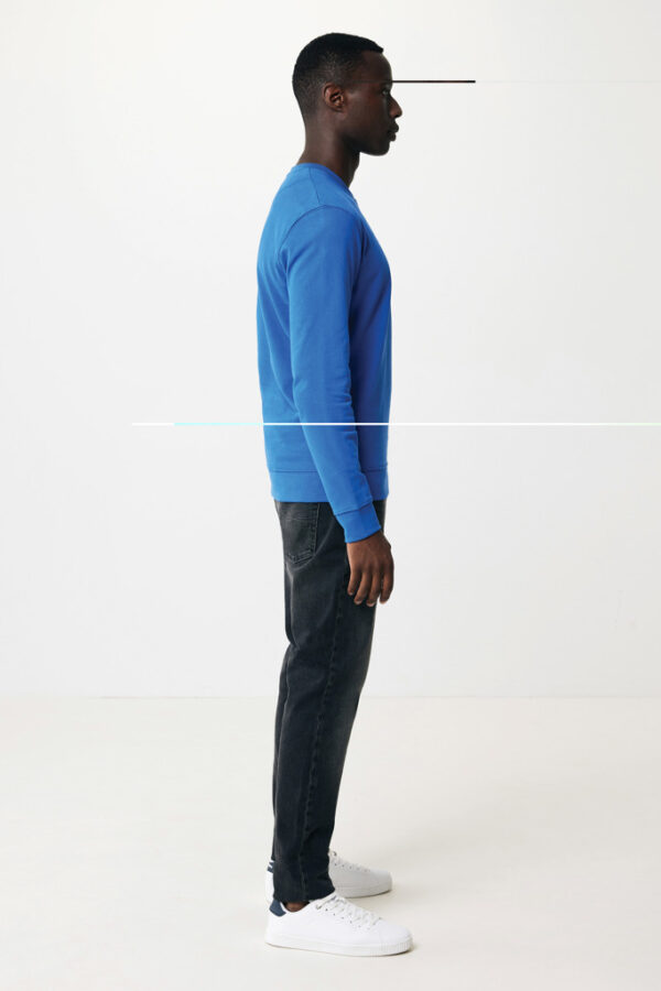 Iqoniq Zion recycled cotton crew neck - Royal Blue