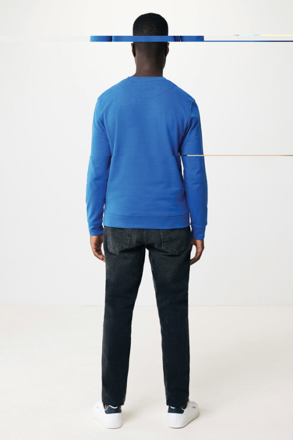 Iqoniq Zion recycled cotton crew neck - Royal Blue