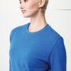 Iqoniq Zion recycled cotton crew neck - Royal Blue