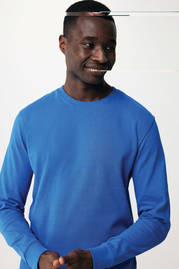 Iqoniq Zion recycled cotton crew neck - Royal Blue