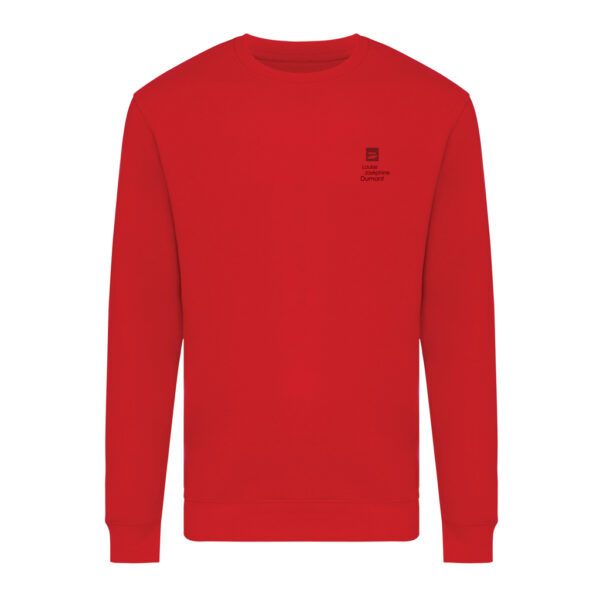 Iqoniq Zion recycled cotton crew neck - Red