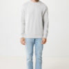 Iqoniq Denali recycled cotton crew neck undyed - Heather Grey